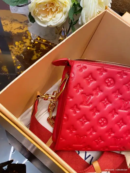 Official oldcobbler VUITTON COUSSIN PM LOUIS 0625